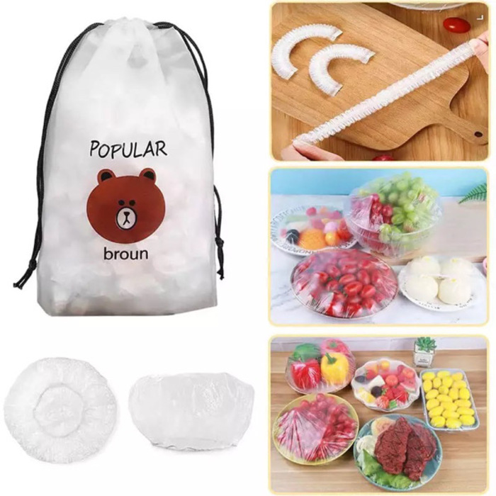 100PCS Disposable Food Storage 