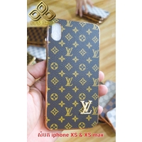 សំបកទូរសព្ទ LV & GC គែមជ្រុង iPhone XS Max