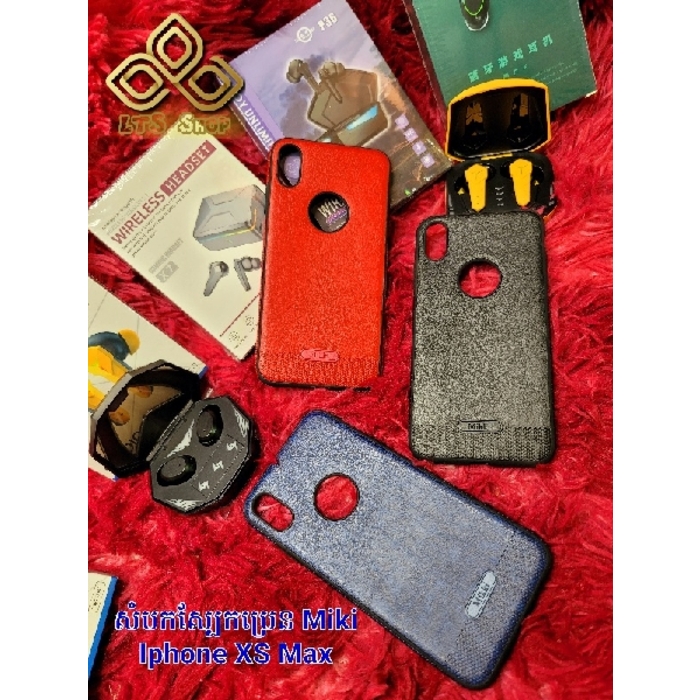 iPhone XS Max Mikki Leather Case