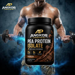 AP Pea Protein Isolate-2270g per bottle-Chocolate Flavor-25 G of Protein Per serving