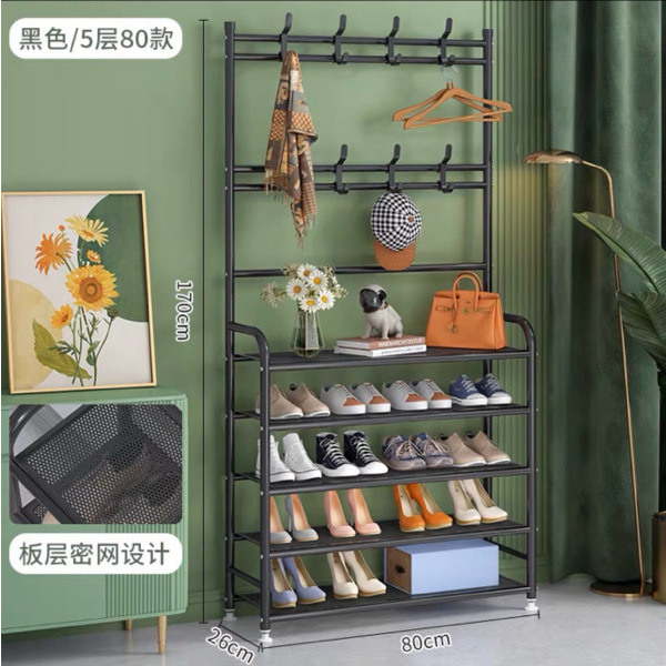 ធ្នើរដាក់ស្បែកជើងខ្នាត 80x26x170cm