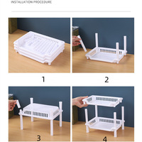 Plastic Kitchen Rack 3 Tiers