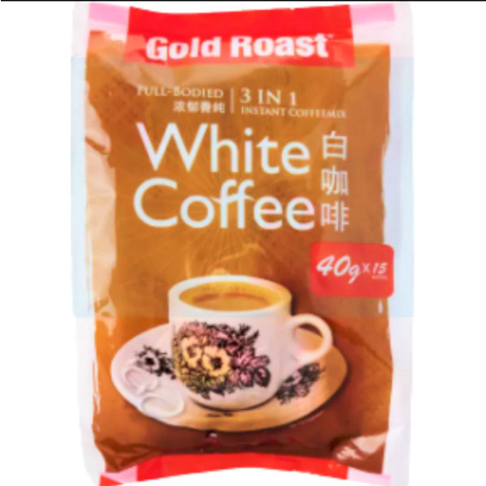 Gold Roast White Coffee 40g-15Sachets