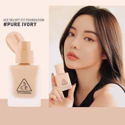 3CE Velvet Fit Foundation - Pure Ivory