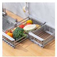 Kitchen Sink Rack Adjustable 