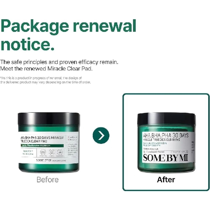 SOME BY MI 30 Days Miracle Truecica Clear Pad 