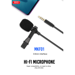 XO Microphone Mini Clip MKF01 3.5mm