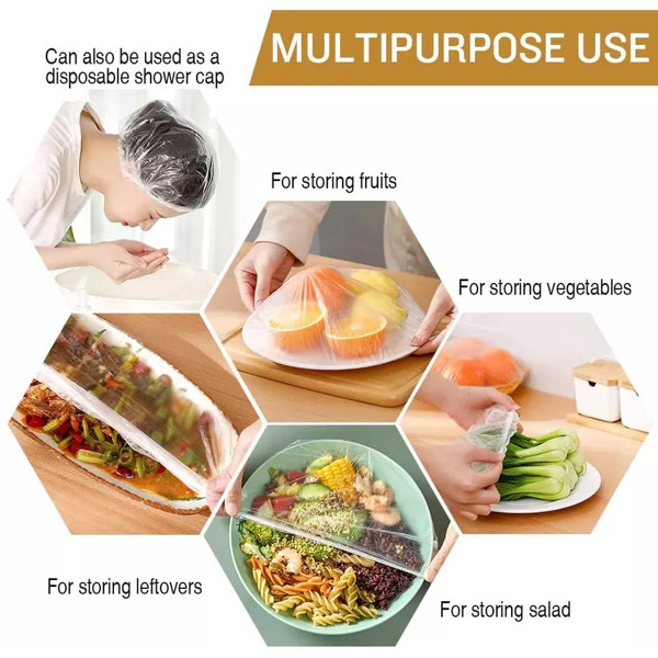 100PCS Disposable Food Storage 