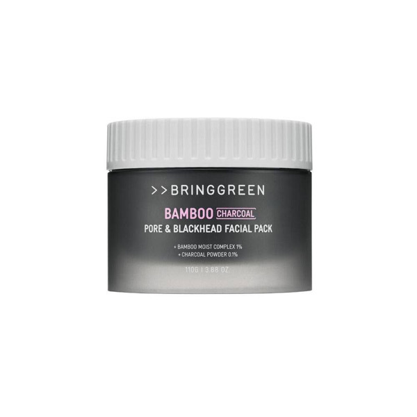 Bring green Bamboo charcoal pore& blackhead facial pack
