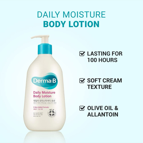 DermaB Daily moisture body lotion 400ml