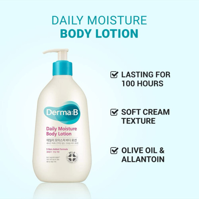 DermaB Daily moisture body lotion 400ml