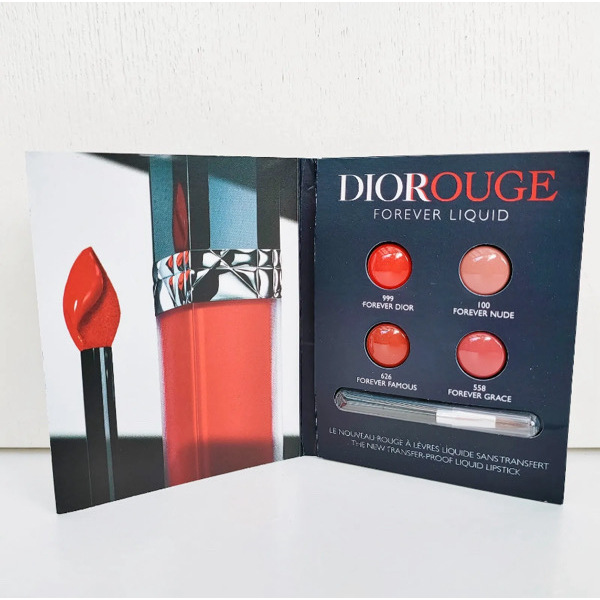 Dior Rouge Forever Liquid Lipstick (ក្រែមសម្រាប់សាកល្បង) - 4 colors