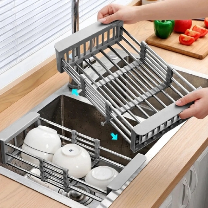 Kitchen Sink Rack Adjustable 