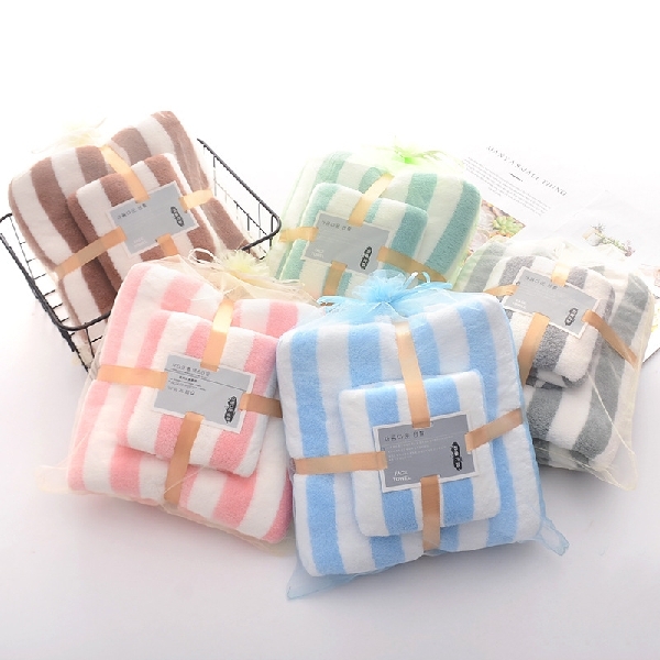 Bath Towels Set Two-In-One