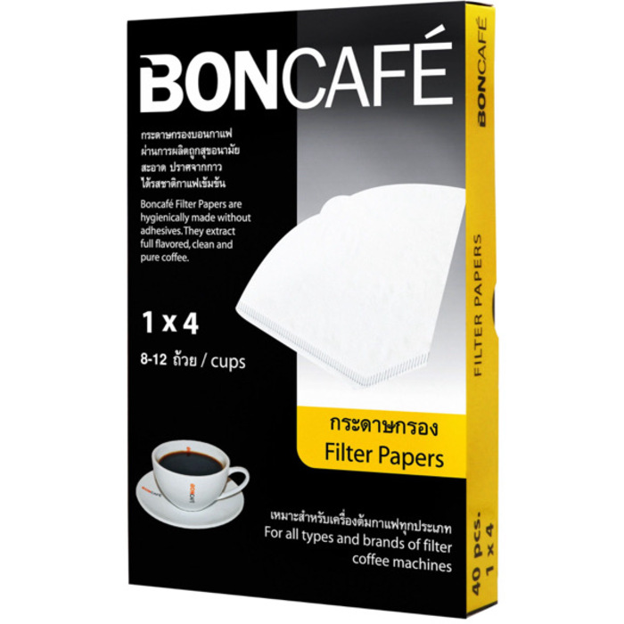 Boncafe Filter Paper 1x4-40sachets