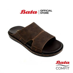 ស្បែកជើងបុរស Bata Summer Comfit ពណ៌ត្នោត