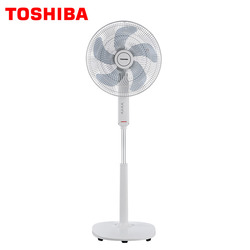 TOSHIBA Floor Standing Electrical Fan White
