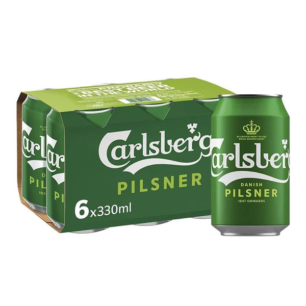 Carlsberg 330ml - 24 Cans 