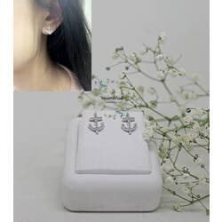 Silver Rhodium Plated Earring 0031 