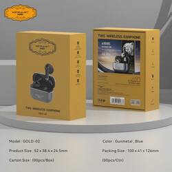 កាសត្រចៀកស៊េរីថ្មី KONFULON Gold ម៉ូដែល GOLD02