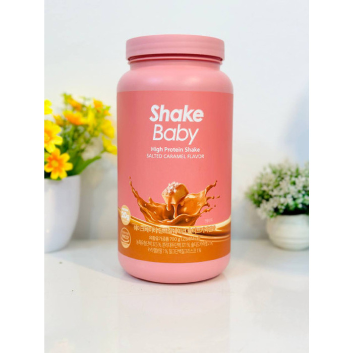 SHAKE BABY High Protein Shake Salted Caramel Flavor 