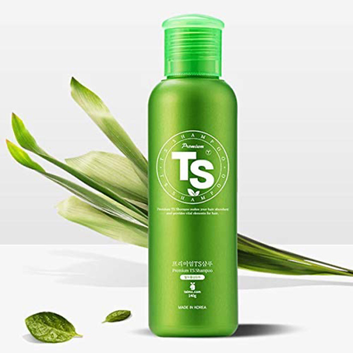 TS Premium Hair loss Prevention Shampoo (សាប៊ូកក់សក់ការពារសក់ជ្រុះនឹងបណ្ដុះសក់)- 140g