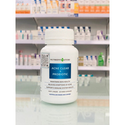 NUTRIENT NATURE Acne Clear + Probiotic