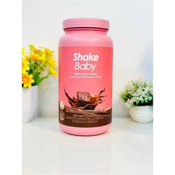 SHAKE BABY High Protein Shake Chocolate Brownie Flavor