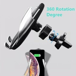 Smart Sensor Car Wireless Charger S8