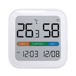 XIAOMI Miiiw Mute Temperature Humidity Clock Digital Hygrometer