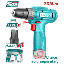 Lithium-Lon Cordless Drill (1.5Ah) TDLI12428