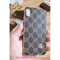 សំបកទូរសព្ទ LV & GC គែមជ្រុង iPhone XS Max