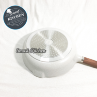 Pan with Lid DSP 28cm - White