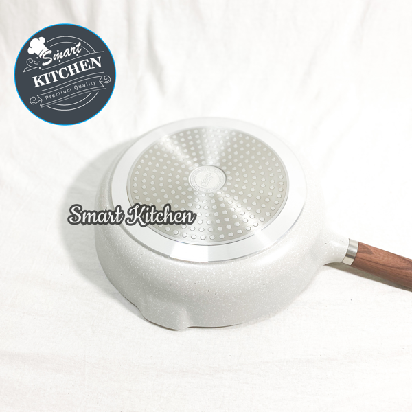 Pan with Lid DSP 28cm - White