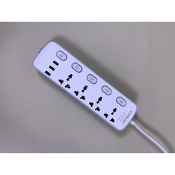 Extension Socket 5 Gangs w/3 USB Ports 3m