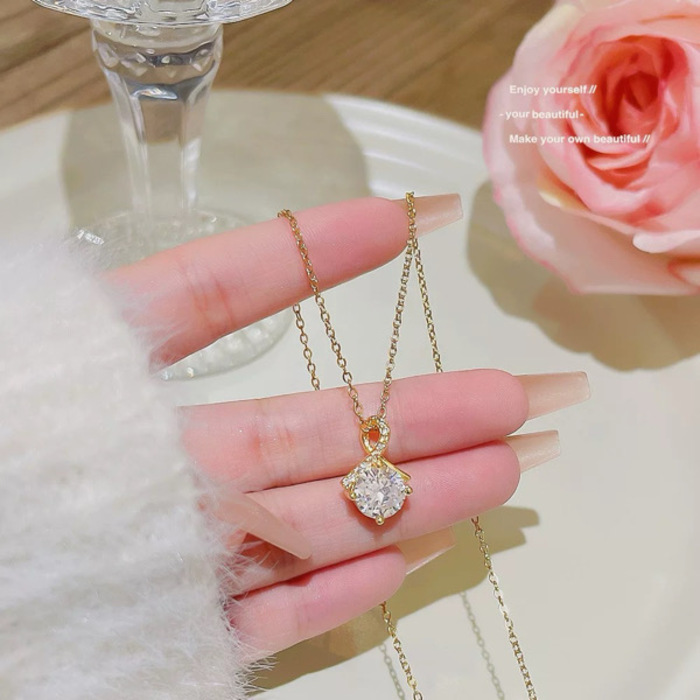 N25 Woman's Fashion Necklace ខ្សែកនារី