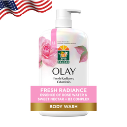 OLAY Rose Water Sweet Nectar Body Wash-975ML