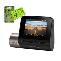 70mai Dash Cam Pro Plus (A500s) + 64G Memory Card