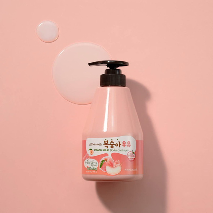 WELCOS KWAILNARA Peach Milk Body Cleanser