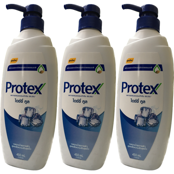 Protex Ice 450ml - 3 Bottles 