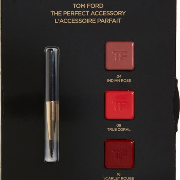 Tom Ford The Accessory Lip Card Sample (ឈុតក្រែមសាកល្បង) - 3 shades