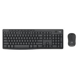Logitech MK370 Wireless & Bluetooth Combo Mouse Keyboard for Business - Graphite