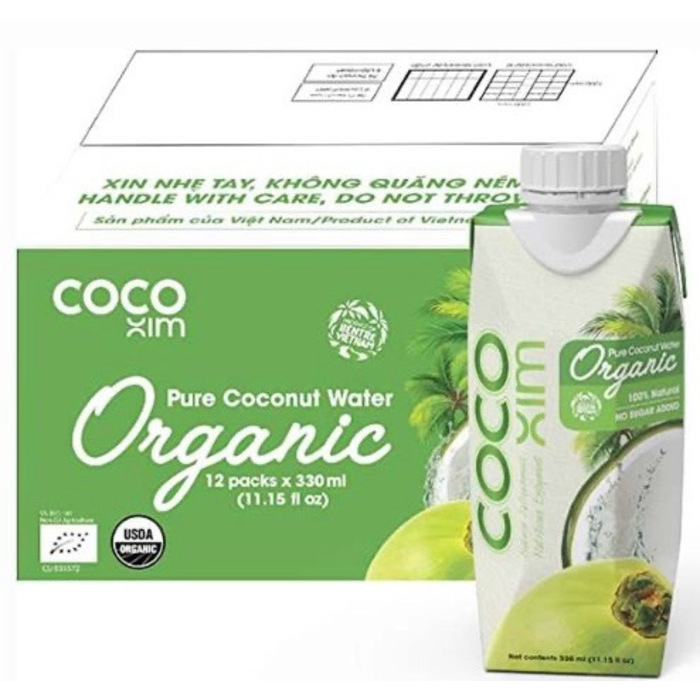 Coco Xim Organic 330ml - 12 Packs