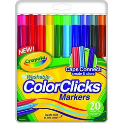MKR,20CT COLOR CLICKS,WH,24PK
