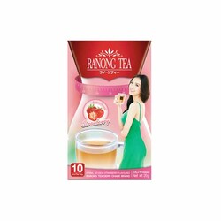 RANONG TEA Slimming Tea Strawberry Flavor