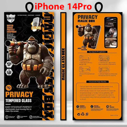 iPhone 14 Pro_360 Privacy Tempered Glass Easy Stickfast Perfect -1set