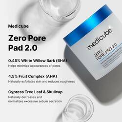 Medicube Zero Pore Pads AHA+BHA