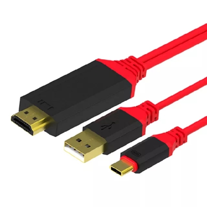 4K HD HDMI Convert To Type C (HDTV Cable) 