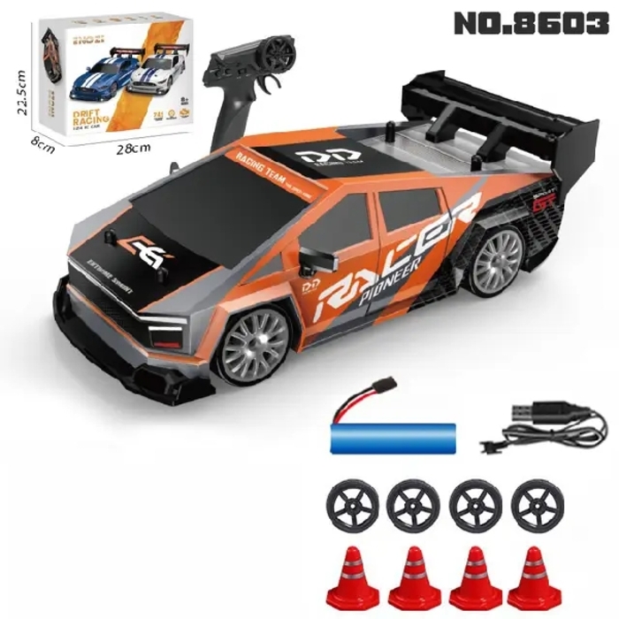 ឡានប្រណាំងប្រើតេឡេ Car Racing 