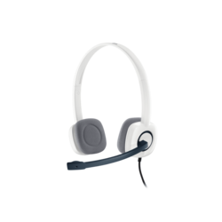 Logitech H150 Stereo Headset Cloud White (981-000453).